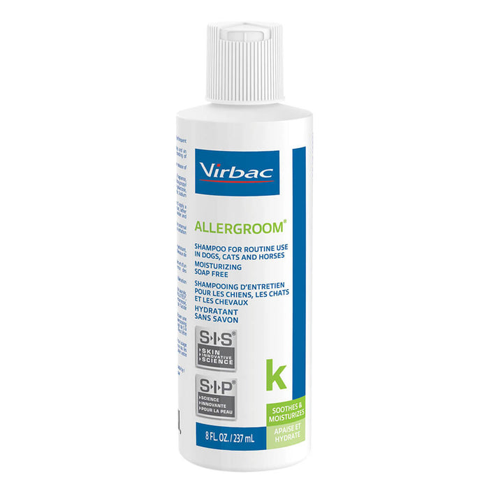 Virbac Allergroom Shampoo - 013VRB08-8 - 8 oz - 3