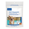 Virbac C.E.T. Enzymatic Oral Chews for Dogs - 018VR-CET02086 - Under 11 lbs - 1 pk - 5