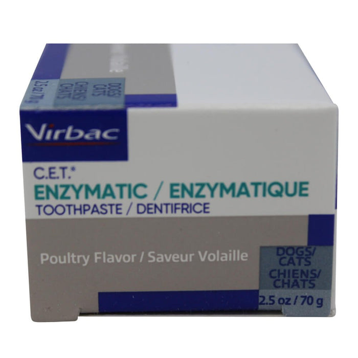 Virbac C.E.T. Enzymatic Pet Toothpaste for Dogs & Cats – Plaque & Tartar Control, 2.5 oz - 018VR-CET101 - Poultry - 4