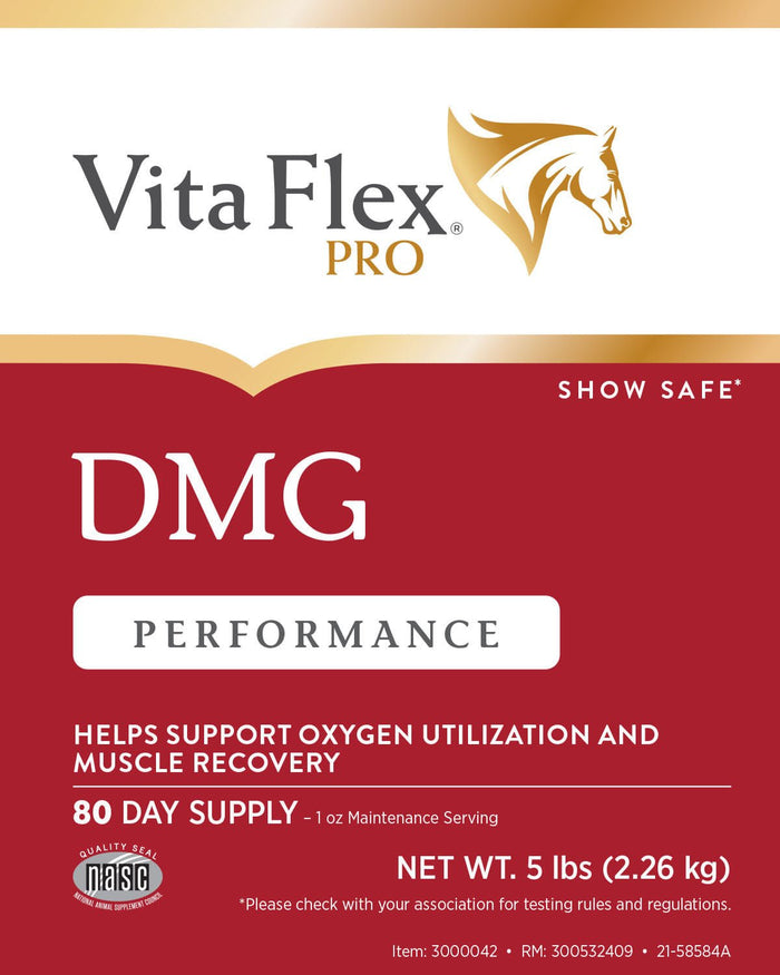 Vita Flex DMG 1500 Horse Supplement, 80 Day Supply - FA5T - 5lbs - 2