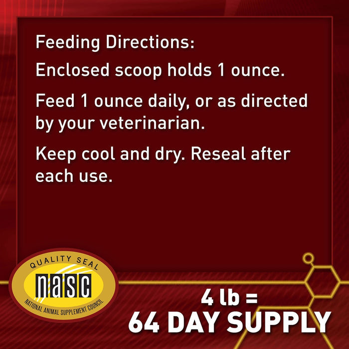 Vita Flex E and Selenium Supplement for Horses, Balanced Essential Antioxidants - FA5X - 4lbs - 7
