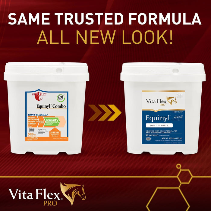Vita Flex Equinyl Combo Joint Formula Horse Joint Supplement, 60 Day Supply - FA6J - 3.75lbs - 3