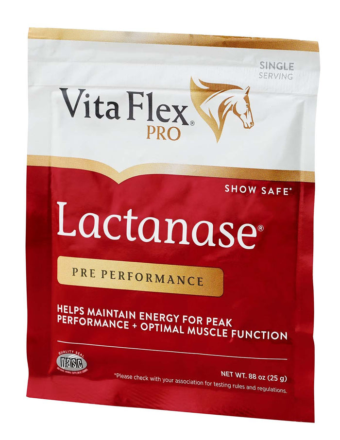 Vita Flex Pro Lactanase Pre - Performance Horse Supplement, Single Serve Packet - V6L1 - 1
