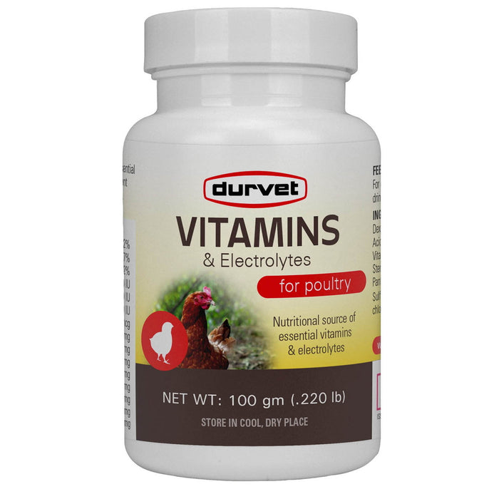 Vitamins & Electrolytes For Poultry, 100 gram