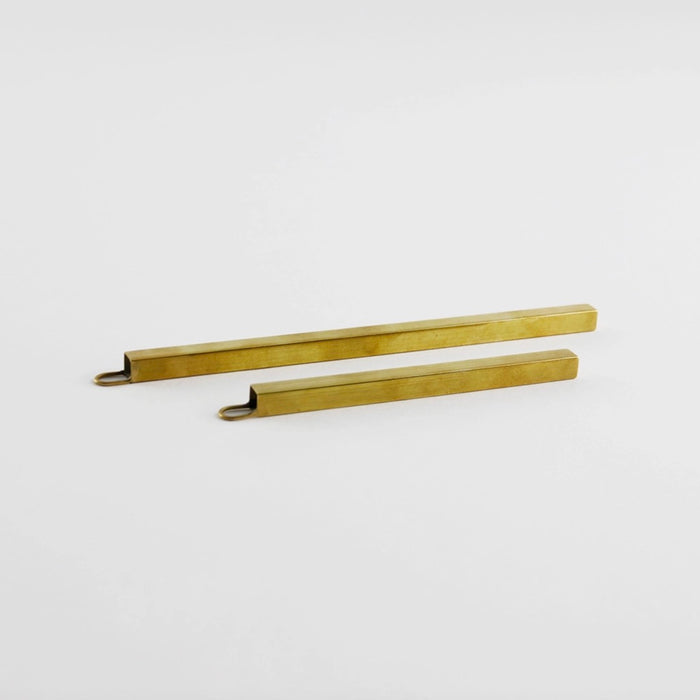 Wall Brass Stick Vase | Large