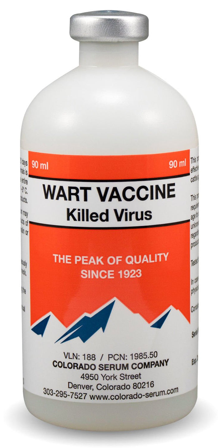 Wart Vaccine for Cattle - C8AC - 90 mL - 1