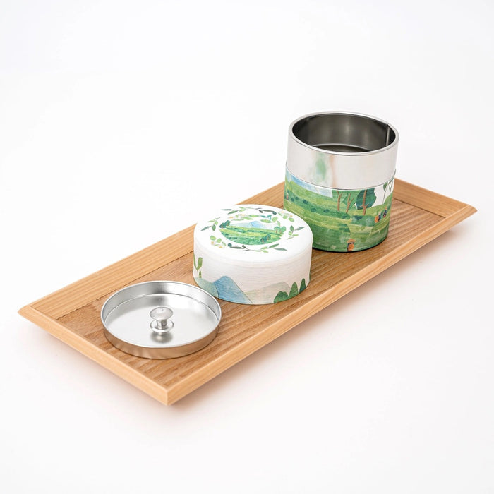 Washi Tea Canister | Cat - Want to Have Tea?