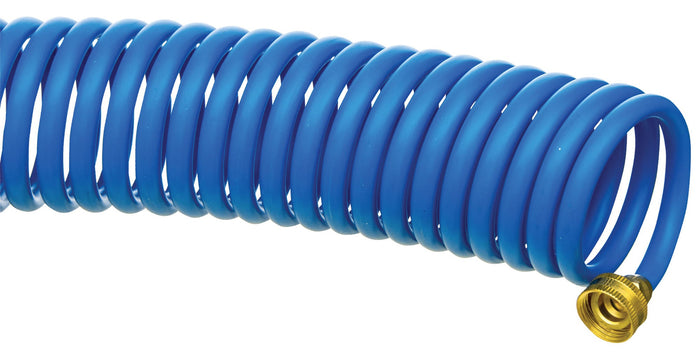 Water Hose with Nozzle, 1/2" x 25'L - JTI3I - 1