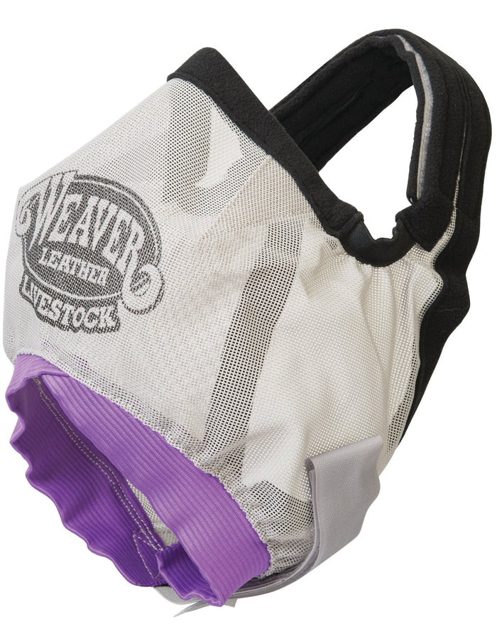 Weaver Cow Fly Mask, Purple/Gray - WLCBI - 1