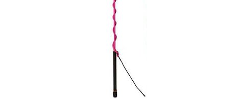 Weaver Leather Lunge Whip with Rubber Handle - WEAL2 - Pink Fusion - 2