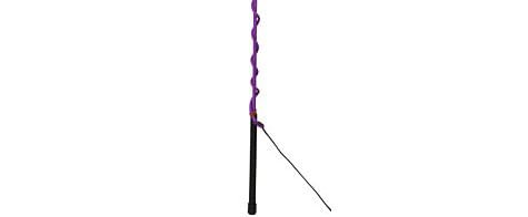 Weaver Leather Lunge Whip with Rubber Handle - WEAL3 - Purple Jazz - 4