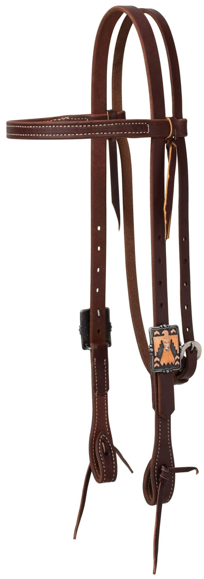 Weaver Working Tack Thunderbird Browband Headstall - WLCHD - Horse - 1