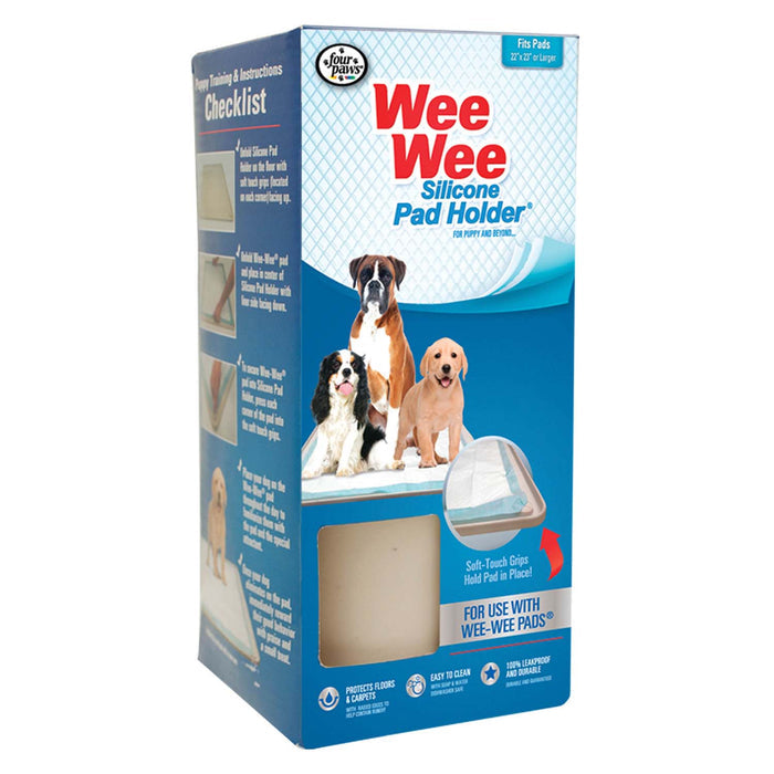Wee - Wee Silicone Dog Housebreaking Pad Holder, 22" x 23" - 39Y9 - 22" x 23" - 4