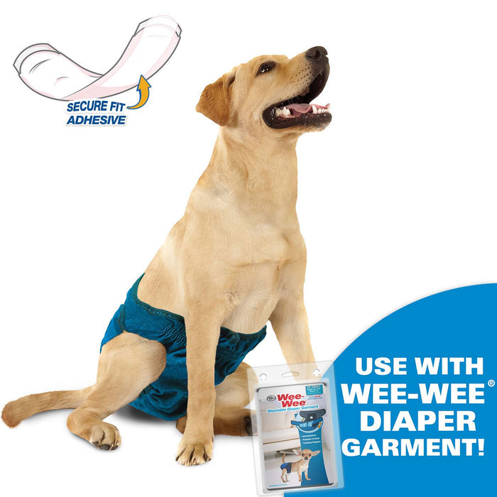 Wee - Wee Super Absorbent Disposable Dog Diaper Liners, 10 ct - 39YA - 10ct - 7