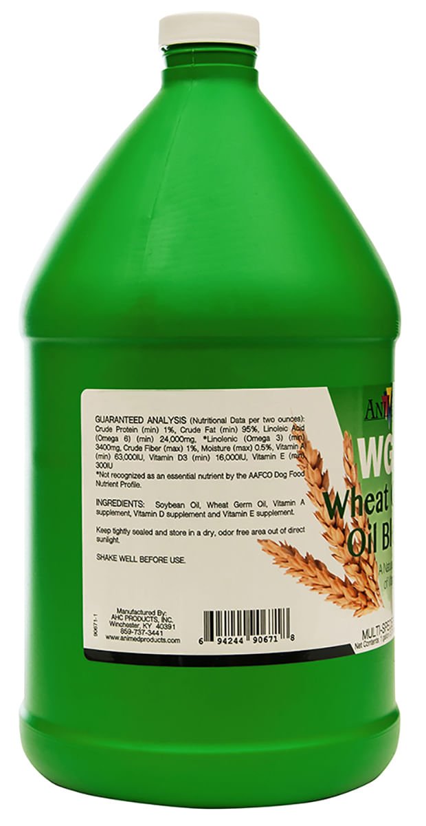 WGO Wheat Germ Oil Blend Vitamin E Liquid Supplement for Horses, Gallon - AXF3 - 2
