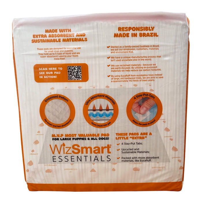 WizSmart Essentials Pads, XL - 024PC-0503 - XLarge - 50ct - 3