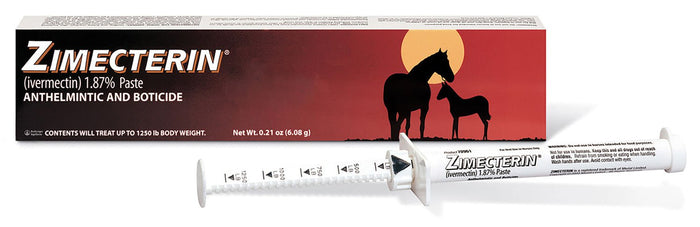Zimecterin Horse Dewormer Paste, 1 - dose - M0Z1 - Single Pack - 1