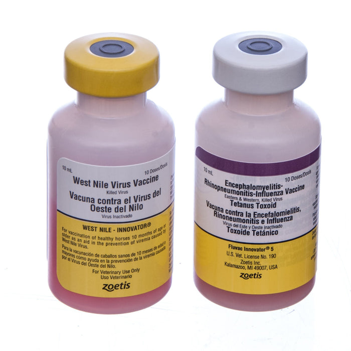 Zoetis Horse Vaccination Kit with West Nile (5 - Way Vaccine + WNV) - F7AI - 10 Dose - 2